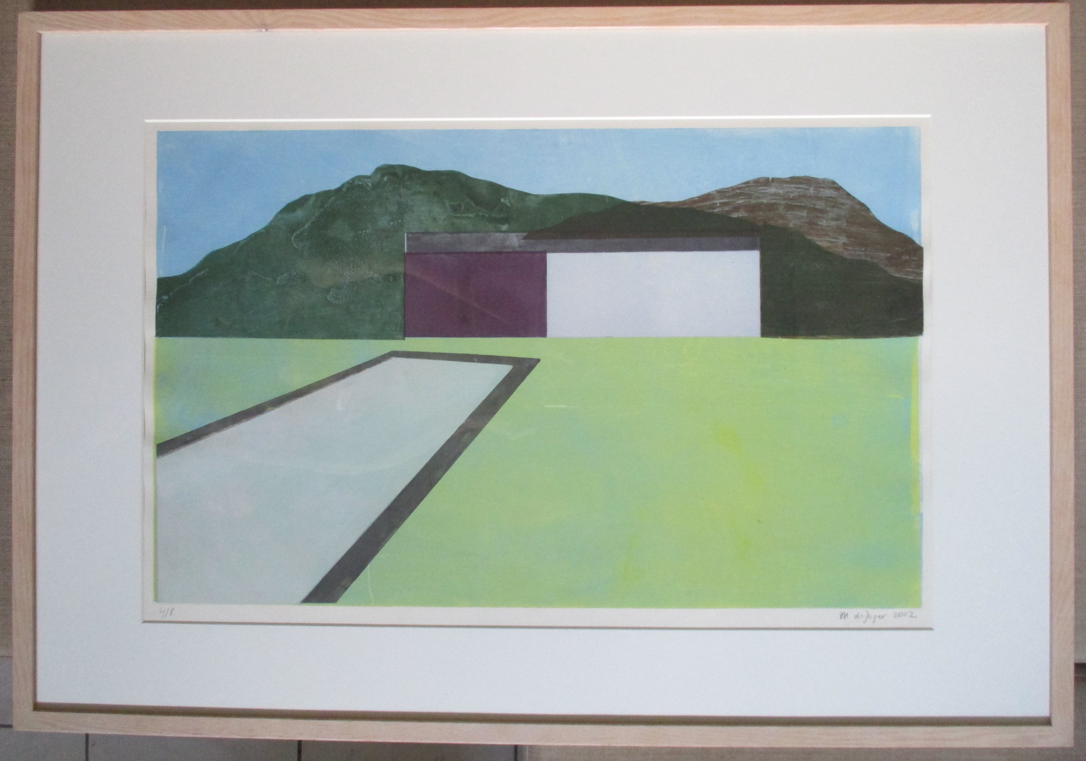 Margot de Jager - Grote gelijst aluminiumprint- kleine oplage- Barth Lijst verkocht voor € 75!