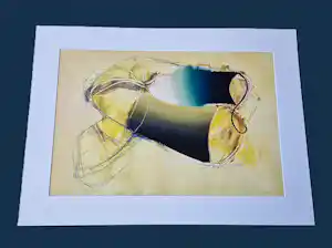 Hans Vredegoor - zeer grote in 200 geschilderde gemengde techniek "Tubes" - gesigneerd kopen? Bied vanaf 81!