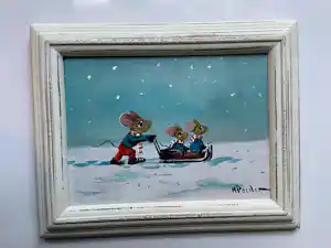 Henk Poeder - Muisjes in de sneeuw verkocht voor € 79!
