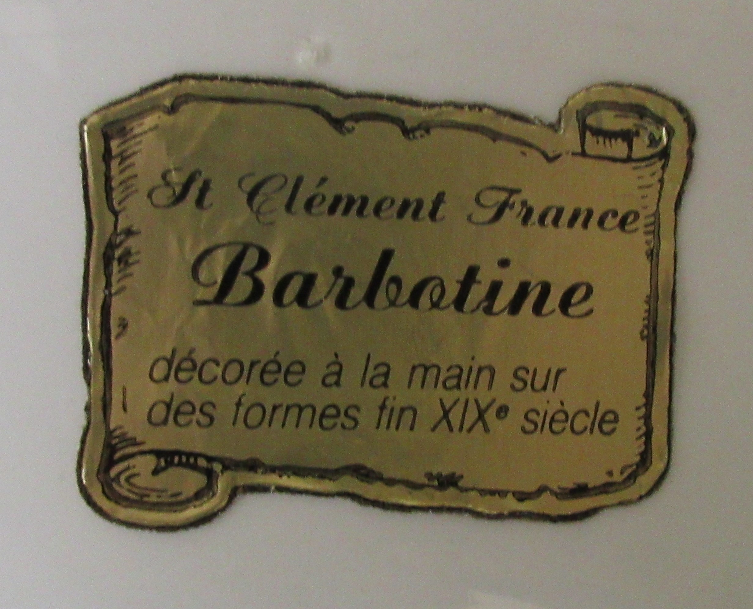 Niet of onleesbaar gesigneerd - Sarreguemimes & St. Clement - Twee Barbotine Majolica sierborden kopen? Bied vanaf 1!