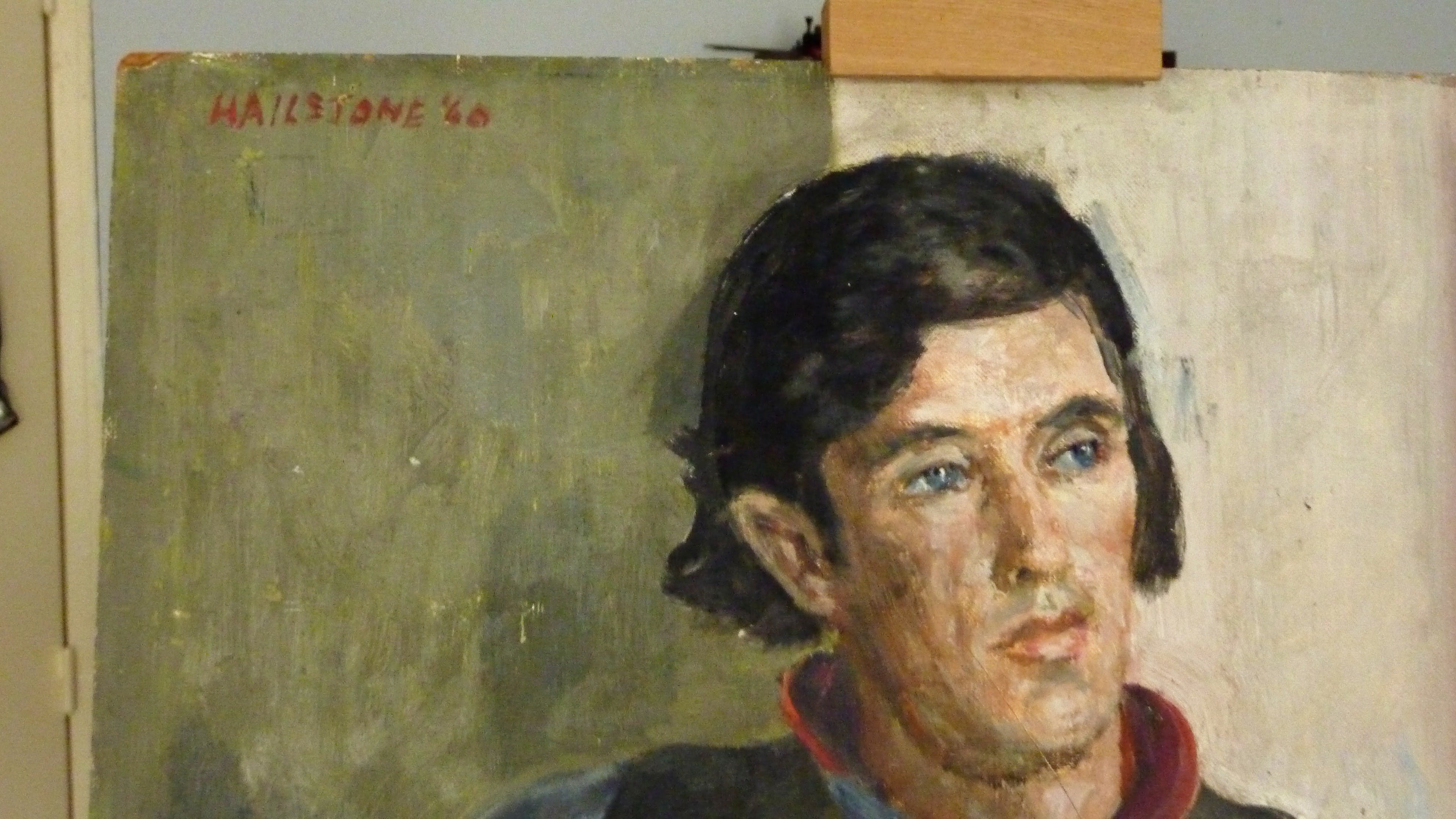 Bernard Hailstone - Portret van een man 1940 gesigneerd door Bernard Hailstone. kopen? Bied vanaf 25!