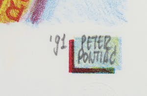Peter Pontiac - Litho, Tempus edax, Gaga edacior kopen? Bied vanaf 35!