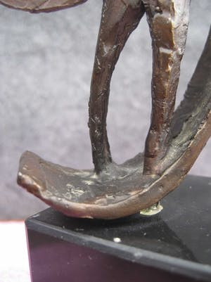 Bernadette Leijdekkers - Abstract bronzen beeld kopen? Bied vanaf 45!