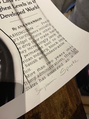 Benjamin Spark - NY Times Catwoman Original Print NEW kopen? Bied vanaf 200!