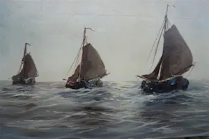 Jan Kelderman - Botters op zee kopen? Bied vanaf 35!
