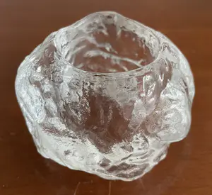 Goran Warff - Kosta Boda - Medium Votive “Snowball” kopen? Bied vanaf 25!