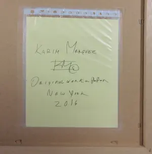 Karim Marquez - Olieverf op papier, Venice - Ingelijst kopen? Bied vanaf 70!