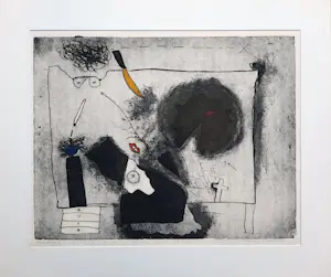 Michel van Overbeeke - ets - Lunch III 7/30 uit 1988 - 22345 kopen? Bied vanaf 75!