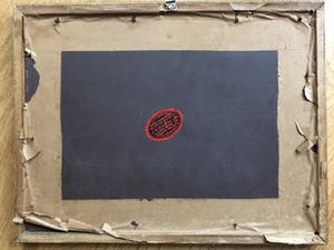 Niet of onleesbaar gesigneerd - Bosrijk waterzicht bij maanlicht kopen? Bied vanaf 1!