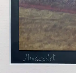 Aart Klein - Muiderslot, C-print (netjes ingelijst) kopen? Bied vanaf 20!