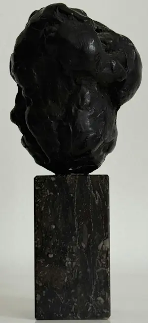 Pieter d' Hont - Bronzen sculptuur | 'Michel Simon' | 1967 kopen? Bied vanaf 750!