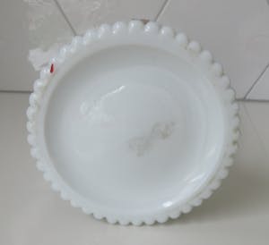 Niet of onleesbaar gesigneerd - Verre Opale Veritable - Opaline witte glazen vaas kopen? Bied vanaf 1!
