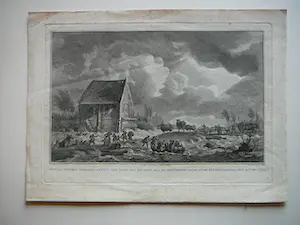 Noach van der Meer - Overstroming bij Heusden 1775 kopen? Bied vanaf 75!