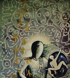 Mark Kostabi - Paul kostabi - tony Esposito - "Mediterraneam Dream"- glicée - 2014 kopen? Bied vanaf 80!
