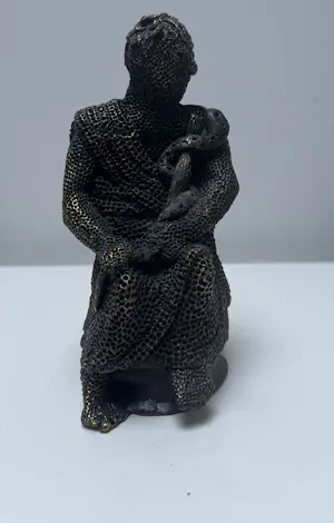Carolein Smit - Bronzen sculptuur | Asklepios kopen? Bied vanaf 275!