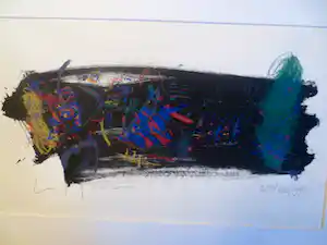Lei Molin - Abstract Compositie 1990 verkocht voor € 160!