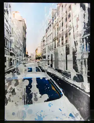 Gottfried Salzmann - “Rue de Rivoli”. kopen? Bied vanaf 75!