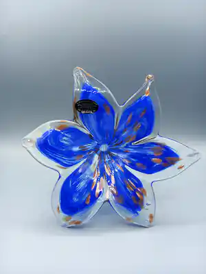 Cenedese - Prachtige bloem Murano glas verkocht voor € 50!