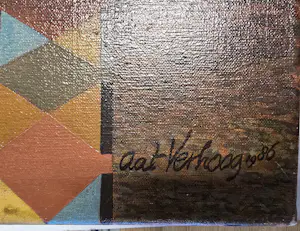 Aat Verhoog - 'De schilder Peter B... kopen? Bied vanaf 450!