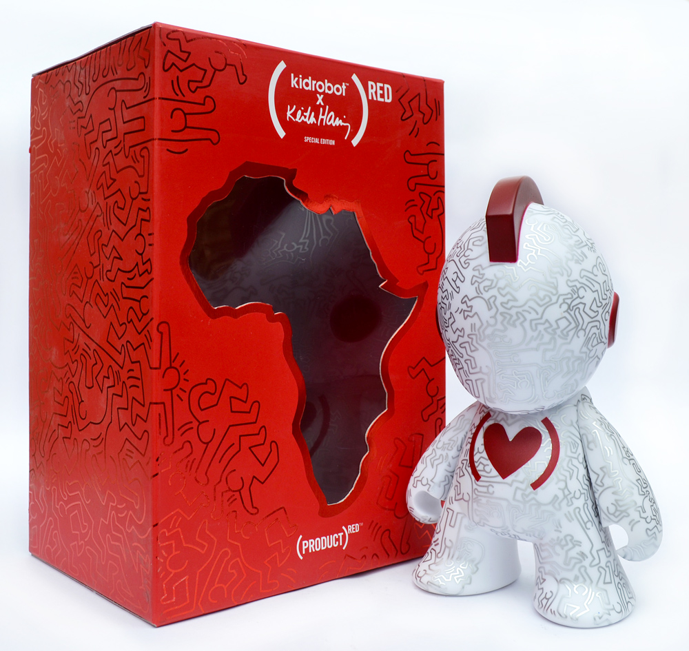 Keith Haring - Kidrobot 7in (Red) Special Edition kopen? Bied vanaf 85!