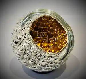 Novy Bor - Arnout Visser -glaskunstbeurs jaarobject 2012 getiteld Bubbles verkocht voor € 125!
