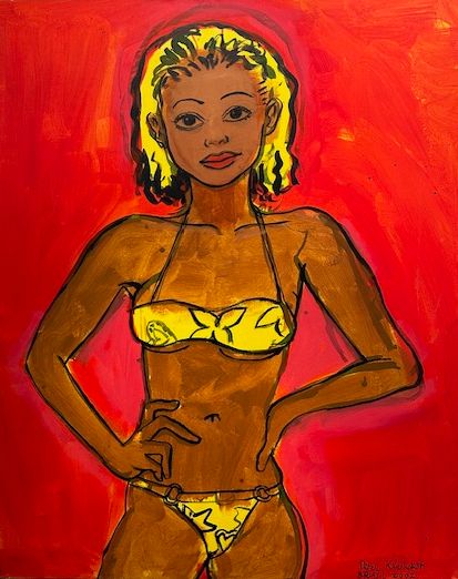 Peter Klashorst - 'Brazilian love' op doek kopen? Bied vanaf 325!