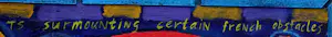 Clemens Briels - Gemengde techniek op board: Ts surmounting certain French obstacles - 2001 kopen? Bied vanaf 999!