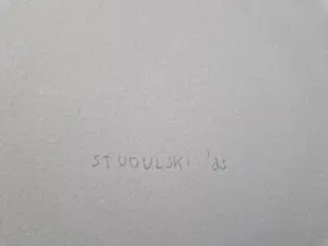 John Studulski - Amsterdam 1985 'nieuwe wilden' kleuren lithografie "V&I" potloodgesigneerd kopen? Bied vanaf 48!