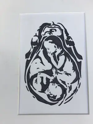 Niet of onleesbaar gesigneerd - Twee! kopen? Bied vanaf 1!