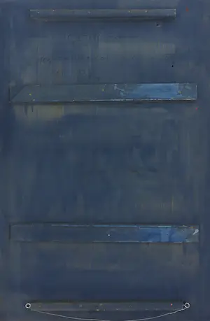 Riet Meyer - Acryl op paneel, Mediteranean forms kopen? Bied vanaf 1!