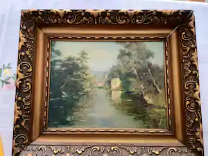 Victor Wagemaekers - Prachtig geschilderd landschap verkocht voor € 59!