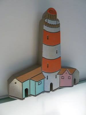 Niet of onleesbaar gesigneerd - Vuurtoren aan kust kopen? Bied vanaf 1!