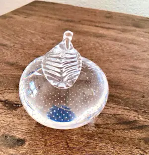 Niet of onleesbaar gesigneerd - Spijkerglas appel, massief kopen? Bied vanaf 10!