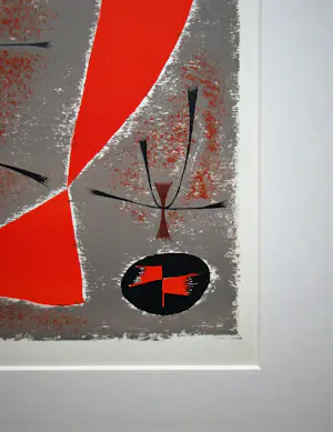 Gustave Singier - Abstracte compositie - 1955 - Originele lithografie - Mourlot kopen? Bied vanaf 100!