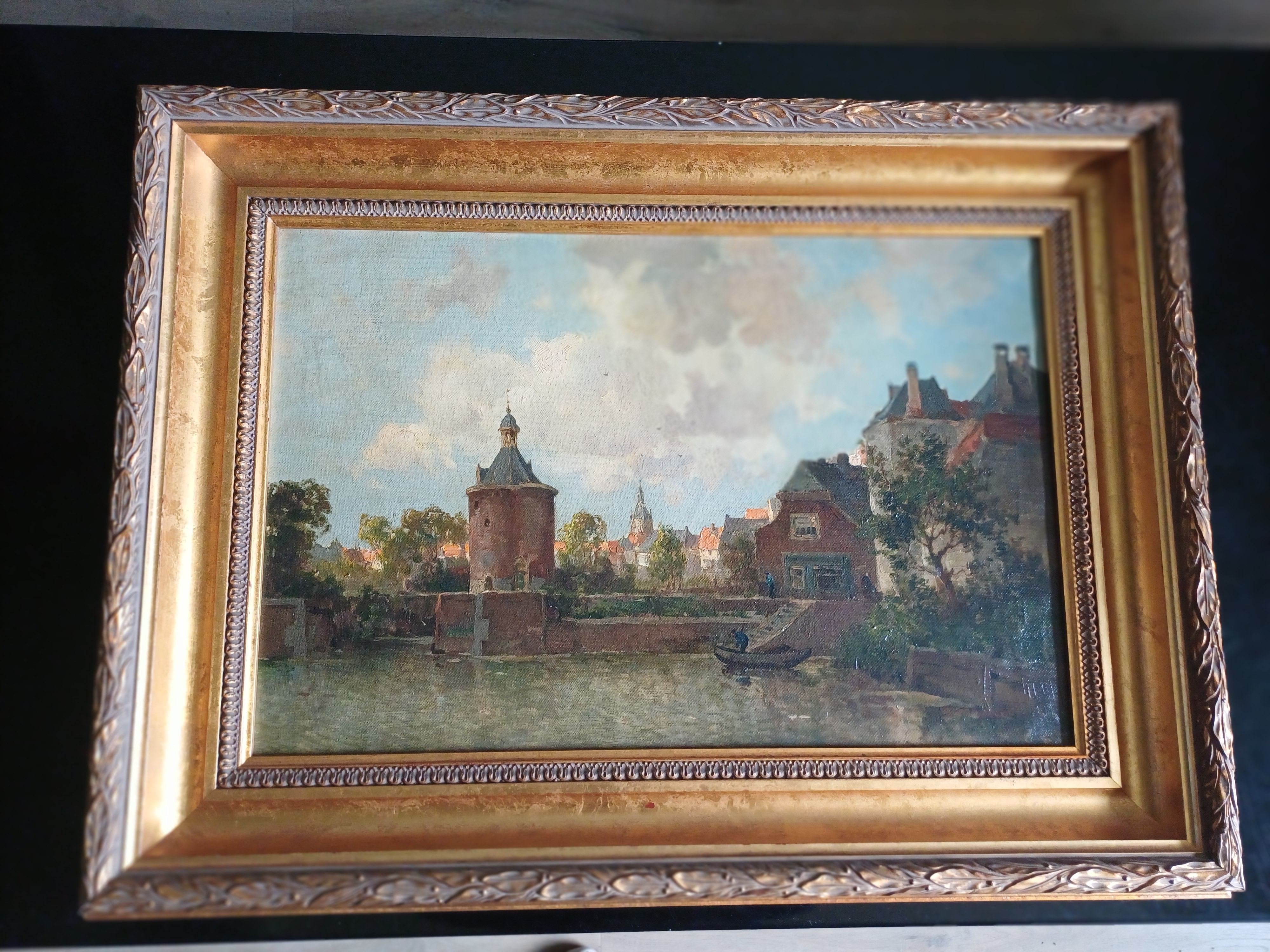 Gerard Delfgaauw - Gezicht op Enkhuizen kopen? Bied vanaf 600!