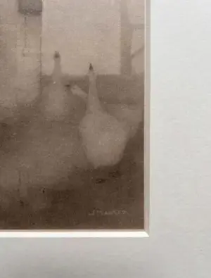 Jan Mankes - Originele Heliogravure Ganzenliesje 1923 kopen? Bied vanaf 110!