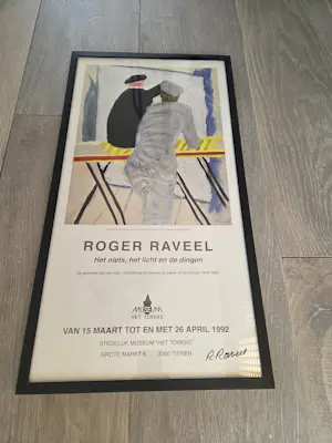 Roger Raveel - Het niets, het licht en de dingen kopen? Bied vanaf 275!