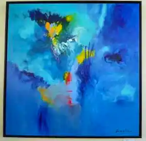 Pascal Magis - Emotie in blauw kopen? Bied vanaf 1200!