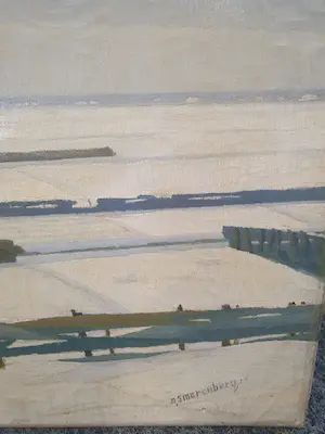 Dirk Smorenberg - Winterlandschap kopen? Bied vanaf 200!