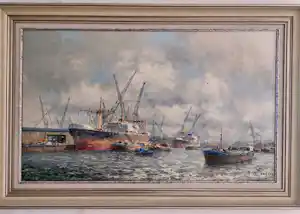 Marius de Jongere - Rotterdam Waalhaven verkocht voor € 1100!