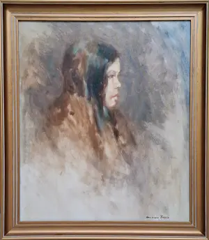 Louis van der Beesen - Portret meisje kopen? Bied vanaf 150!