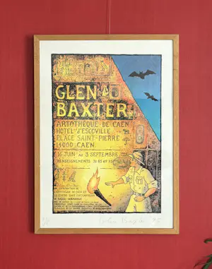 Glen Baxter - Artothéque de Caen ‘95 A/P - compleet met boekjes kopen? Bied vanaf 80!