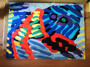 Karel Appel - See me running,steeds in beschermmap gezeten kopen? Bied vanaf 550!