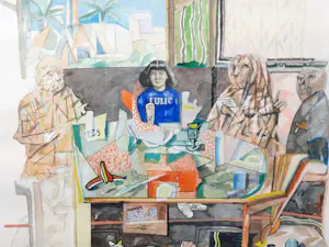 Pat Andrea - UNICA - aquarel - Julie - ingelijst - ophalen - 25815 kopen? Bied vanaf 295!