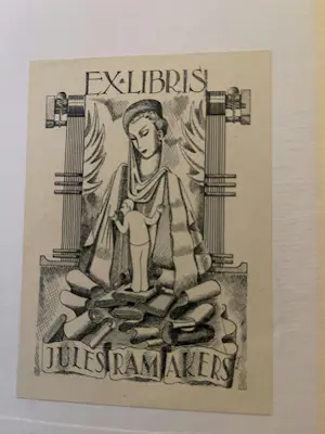 Diverse kunstenaars - De schoonheid van ons land J. van Krimpen- Ex libris kopen? Bied vanaf 100!