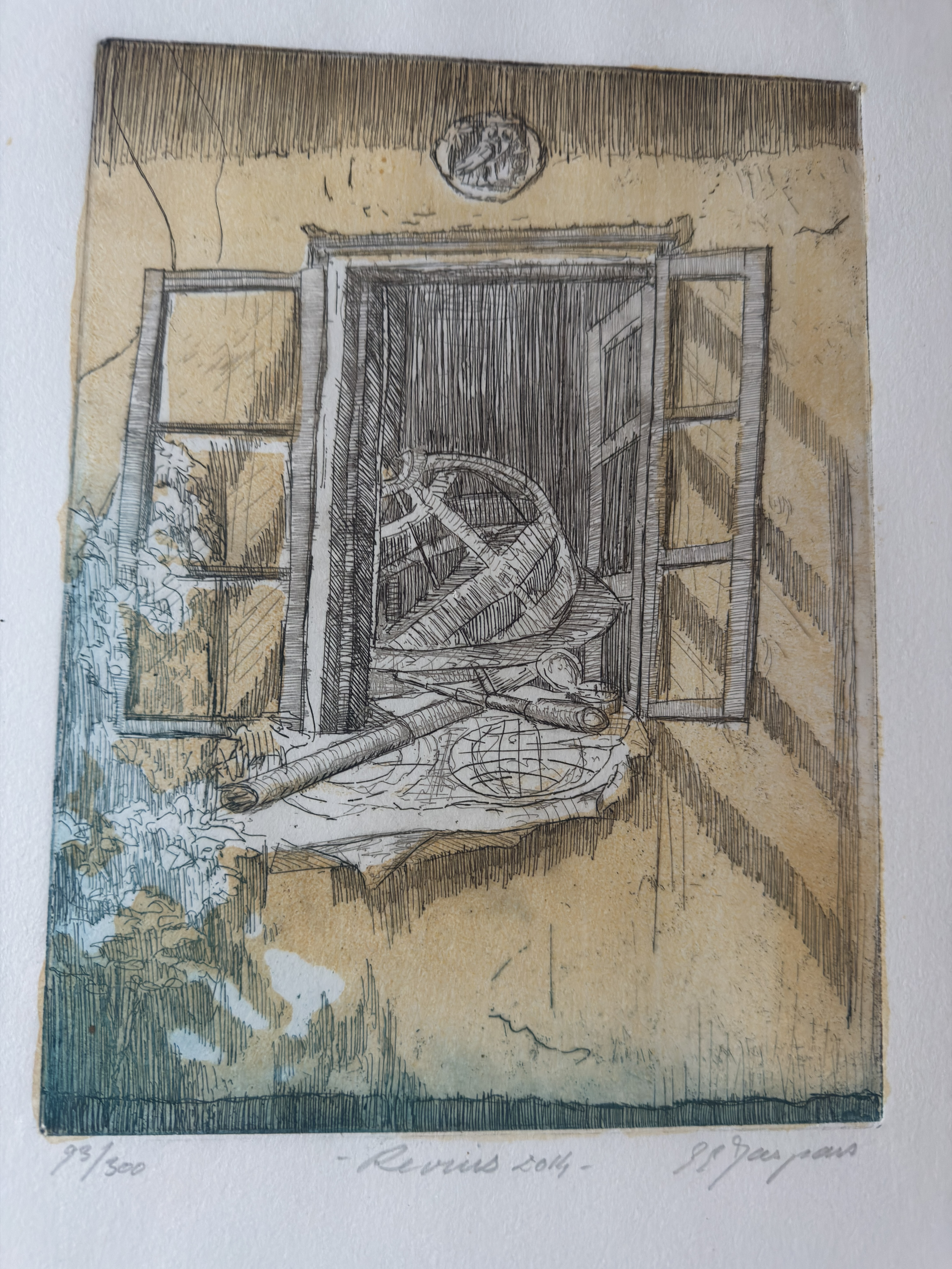 Eddy Jaspars - Originele lijnets/litho kopen? Bied vanaf 20!