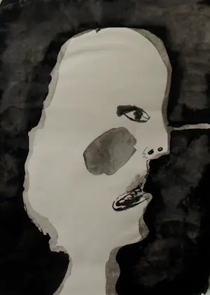 Lucebert - Ingelijste inkttekening - 1964 (nieuwe lijst!) kopen? Bied vanaf 895!