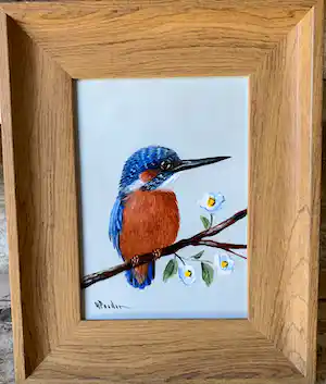 Henk Poeder - Vogel verkocht voor € 110!