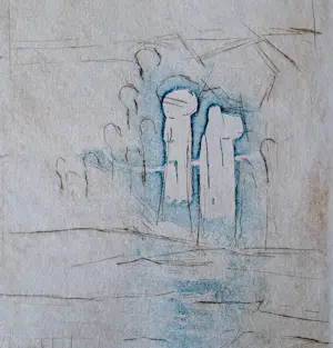 Jan Montyn - in 1982 gemaakte Ets & Aquatint - ZT- kleine oplage (30) - potloodgesigneerd kopen? Bied vanaf 63!