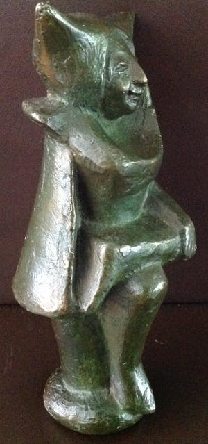 Brons (Onbekend) - Figuur Nar kopen? Bied vanaf 210!